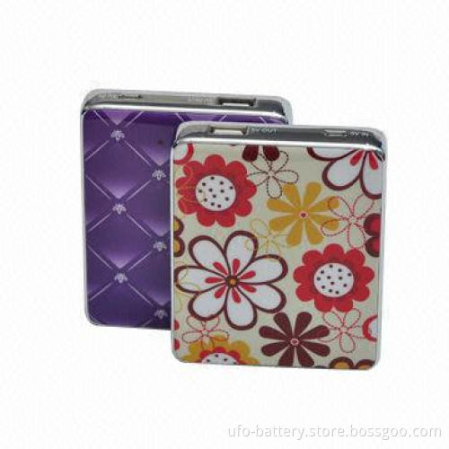 Portable Power Bank with IML Decoration and 6,000mAh Capacity